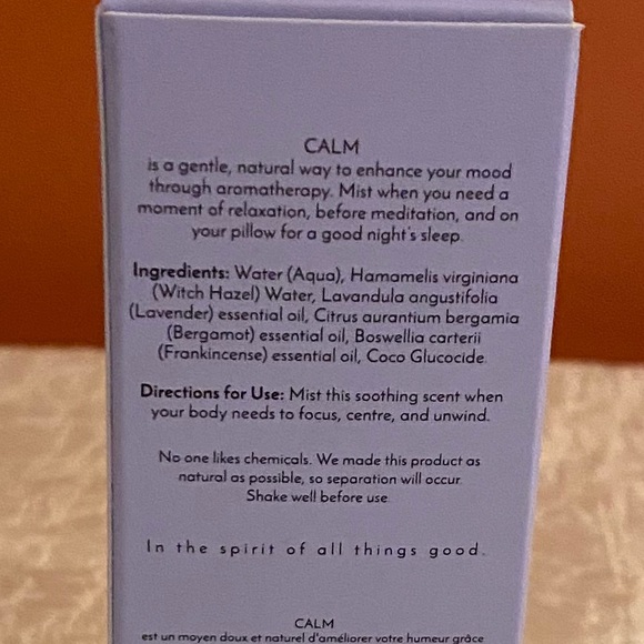 NEW Cardea AuSet CALM Mood Mist - Picture 4 of 5